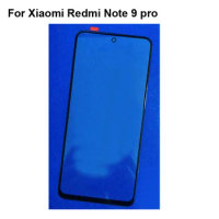 For Xiaomi Redmi Note 9 Pro Front Outer Glass Lens Repair Touch Screen Outer Glass without Flex cable Xiao mi Redmi Note 9Pro