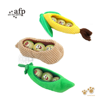 afp 多元球系列 豌豆球寶/花生球寶/玉米球寶 圓球造型 網球玩具 犬用玩具 狗玩具