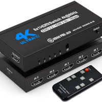 HDMI switcher 5 in 1 out HDMI2.0 switch 5 cut 1 4K60HZ