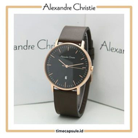 Jam Tangan Pria ALEXANDRE CHRISTIE Original AC 8420 MD Garansi Resmi 1 Tahun ROSEGOLD BLACK
