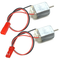130馬達電機轉JST-2P紅殼端子插頭線DIY機器人小汽車3V直流微電機【博野五金】