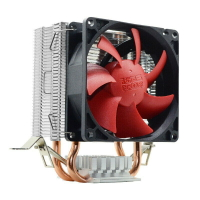 超頻三紅海mini電腦CPU散熱器風冷8CM靜音風扇多平臺客制工廠直銷【北歐家居生活】