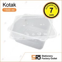 Thinwall Food Container Kotak 1500 ml isi 25 pcs