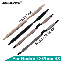 Aocarmo For Xiaomi Redmi 4X / Note 4X Power On Off Button + Volume Up Down Switch Side Key Replacement Part