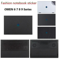 Leather Sticker For HP OMEN 6 7 8 9 Plus Laptop 17-cm2000TX 8PRO 16-K000TX 8Inter 16 b1008TX/16 c0006AX 15-en0034AX 15-ek0004TX