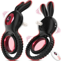 Vibrating Cock Ring Vibrator Adult Sex Toy with Vibrations Longer Harder Stronger G Spot Clitoral Stimulator Penis Ring Erection