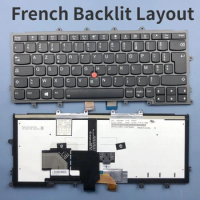 French Azerty Backlit Keyboard For Lenovo Thinkpad X230S X240 X240S X250 X260 0C44711 X240I X260S X250S X270 Series Fr Layout