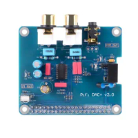 PIFI Digi DAC+ HIFI DAC Audio Sound Card Module I2S interface for 3 2 Model B B+ Digital Audio Card Pinboard V2.0 Board SC08