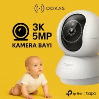 TP-Link Tapo C230 3K 5MP Baby Camera|   Smart AI|   Identification of Baby Crying|   Colorful Night 