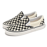 【VANS】懶人鞋 Classic Slip-On 男鞋 女鞋 黑 白 棋盤格 帆布 休閒鞋 情侶鞋(VN0A3JEXPU1)