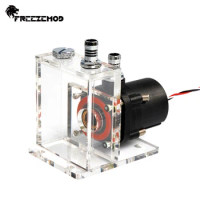 FREEZEMOD Notebook Water Cooler Cubic Pump Industrial Instrument AIO Water Tank Reservoir Res Pump Mute PC Cooling.