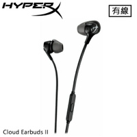 HyperX Cloud Earbuds II 雲雀2 入耳式電競耳機 黑 70N24AA原價1360(省370)