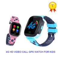 2019 New Arrival Kids 4G Touch screen GPS Watch Waterproof wifi sim Smart Watch for Kids sos calling with Camera GPS Tracker
