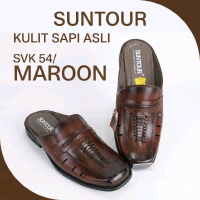 SUNTOUR SLOP PRIA DR KULIT SAPI COCOK UNTUK SEGALA ACARA