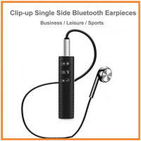 Single Earbud Bluetooth Headset with Microphone for Cell Phones/iPhone/Samsung/Lg,for Office Outdoor sports Trucker Driver