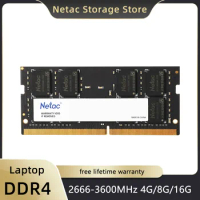 Netac Ram DDR4 Laptop Memory 2666Mhz 3200Mhz DDR4 4GB 8GB 16GB So-Dimm Memoria Ram DDR4 Notebook Laptop PC