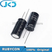 10pcs/20pcs RUBYCON 100UF 400V 16*30mm 105℃ 100UF400V 400V100UF 16x30mm Aluminum Electrolytic Capacitor