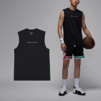 Nike 背心 Jordan Top 男款 黑 速乾 無袖上衣 運動 籃球 HF6590-010