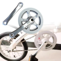 40T 152mm Electric Bicycle Crankset For Folding Bike Crankset With Chainring Aluminum Alloy Crankset Road Bike Parts High Qualit