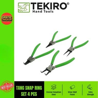 TEKIRO Tang Snap Ring Set 4 PCS Snap Ring Pliers Tang Snap Ring Set