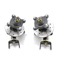 Steering Strut Knuckle Spindles with Wheel Hub 110mm Brake Disc Fit For ATV 110cc 150cc electric Golf Buggy Quad Bike Part