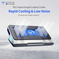 Flydigi BS1 BS2 Pro Laptop Cooling Pad Wind-Pressure Closed-Loop Turbo-Fan Dual Noise Reduction RGB