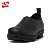 【FitFlop】WONDERCLOG NEON-POP WATERPROOF RUBBER CLOGS 輕量雨鞋-女(靚黑色)
