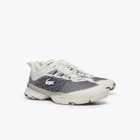 【LACOSTE】男鞋- AG-LT23 Ultra x Daniil Medvedev 超級網球鞋(米白色/海軍藍配色)