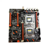 X79 Computer Motherboard Dual CPU Efficient SATA3.0 Fast Speed LGA 2011 4 x DDR3 Mainboard Game Motherboard PC Accessories