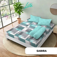 Kintakun Sprei LITE Edition Extra King Size UK. 200X200 Tinggi 30cm Sabira