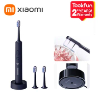 XIAOMI MIJIA Sonic Electric Toothbrush T700 Portable Whitening Teeth Ultrasonic Vibration Oral Cleaner Brush Smart APP LED
