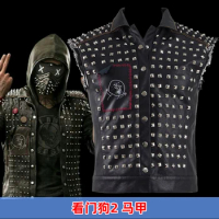 Watch Dogs Wrench cosplay Vest Men Clothes Game Peripheral Clothing Cos