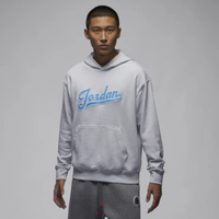 NIKE 帽T JORDAN 灰 刺繡LOGO 連帽 上衣 男 FN4614-043