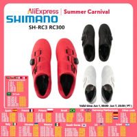 New SHIMANO SH-RC300 RC3 RC300 Glass Fiber Reinforced Nylon Bottom Road Bike Bicycle Self-locking Cycling ShoesLock Shoes