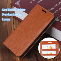 Case For Sony Xperia XZ1 , XZ1 Compact Leather Wallet Cover Case Flip case card holder Cowhide holster