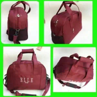 Tas Travel Elle Maroon | Koper | Jinjing | Travel Bag