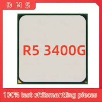 Ryzen 5 3400G R5 3400G 3.7GHz Quad-Core Eight-Thread 65W CPU Processor YD3400C5M4MFH Socket AM4