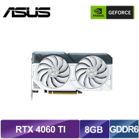 ASUS 華碩 DUAL-RTX4060TI-O8G-WHITE 顯示卡