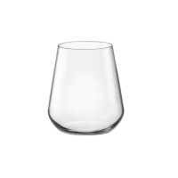 【Bormioli Rocco】InAlto 強化無鉛水晶水杯 340ml 1入 UNO系列(水杯 玻璃杯 平底杯)