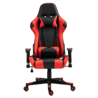 Classic Hot Sale Pc Gaming Chair Custom LOGO Cheap Red Black PU Leather Ergonomics Computer Office Game Chair with Free Sample
