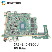 NOKOTION GU2DM_MB NBLDS11003 NBLDS1100373 For ACER Switch 5 SW512-52 laptop motherboard SR342 I5-7200U 8G RAM