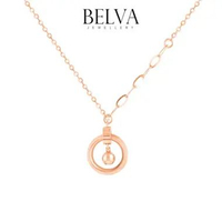 Kalung Liontin Emas Asli 18K - Belva Jewellery - BACHA402656
