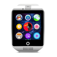 2016 New item Curved screen bend screen NFC Q18 Smart watch