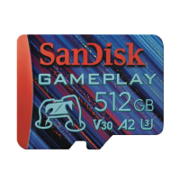 【SanDisk 晟碟】GamePlay microSD 512G 手機和掌上型遊戲記憶卡(平行輸入)