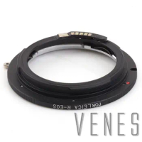 Venes For L/R-EOS Upgrade AF Confirm Adapter Suit For Leica R Lens to Canon (D)SLR Camera 4000D/2000D/6D II/200D/77D/5D IV