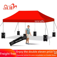 Pop Up Canopy Tent 10x20-Instant Shelter Canopy PopUp Tent Waterproof UV Resistant Tent Top Portable Carry Bag&amp;Sand Freight free