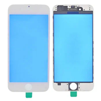 For IPhone 6 6Plus 6S 6SPlus 7G 7 Plus Replacement Front Outer screen class Glass Lens Cover LCD With Frame