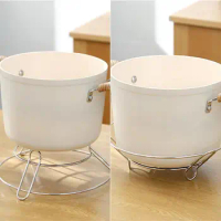 Steamer Rack Multifunction Baking Steaming Grilling Rack And Pot Stand Fits Air Fryer Stockpot Pressure Cooker Steaming Rack