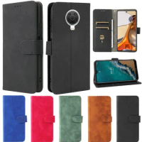 Luxury Skin Feel Leather Case Capa For Nokia X30 X 30 NOKIAX30 X20 X 20 X10 X 10 Cover Card Slot Flip Protect Mobile Phone Case