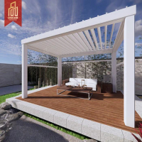 Y-TOP 2023 Motorized retractable roof retractable roof awning retractable patio roof sun shade for deck